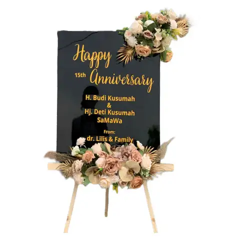 Papan Bunga Akrilik Cabak